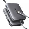 AXAGON HMC-5HL Wieloportowy hub USB 5in1, 5Gbps, 2x USB-A, HDMI 4K/60Hz, GLAN, PD 100W, 15cm USB-C kabel